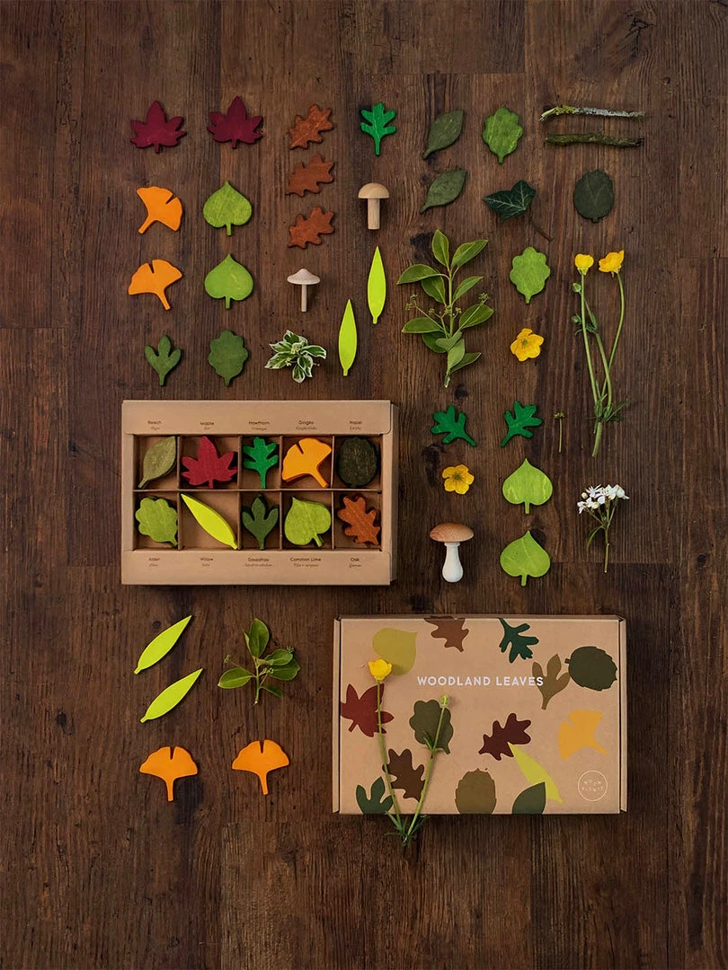 Moon Picnic Woodland Leaves 5 Moon Picnic Woodland Leaves