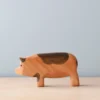Forest Melody Handmade Wooden Pig *New*