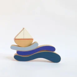 The Wandering Workshop Boat And Waves Stacking Toy *New*