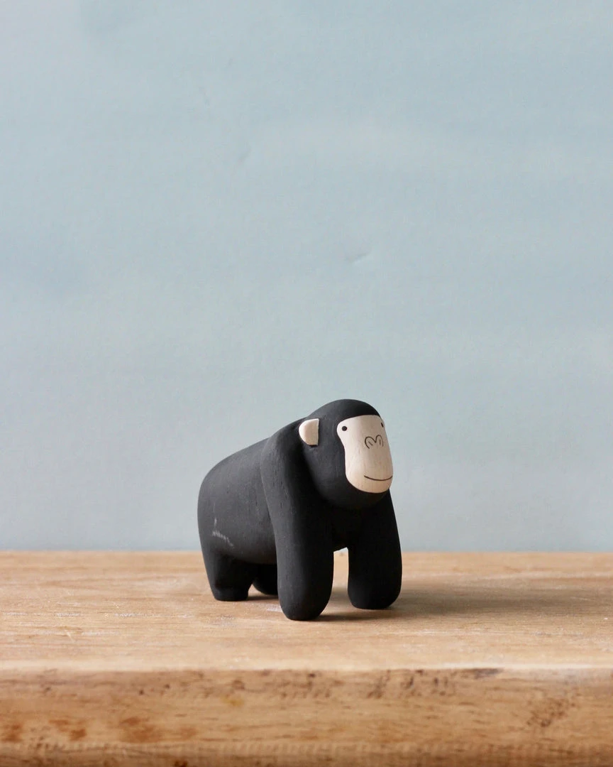 T-Lab Tiny Wooden Safari Animals 9 T-Lab Tiny Wooden Safari Animals