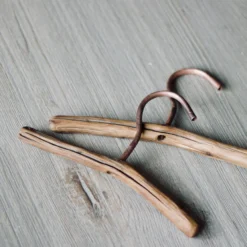- Handmade Children's Oak And Copper Hanger