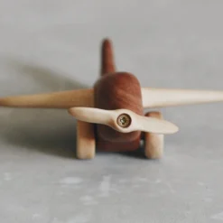 Tateplota Handmade Wooden Airplane