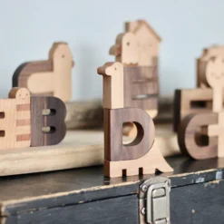 Vendor-unknown Ultimate Wooden Alphabet Puzzle *New*