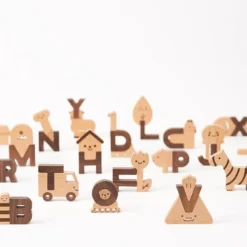 Vendor-unknown Ultimate Wooden Alphabet Puzzle *New*