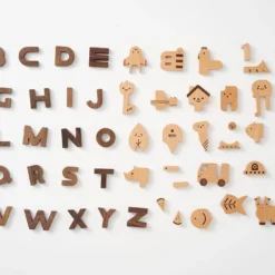 Vendor-unknown Ultimate Wooden Alphabet Puzzle *New*