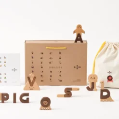 Vendor-unknown Ultimate Wooden Alphabet Puzzle *New*