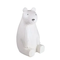 Pole Pole *New* Wooden Polar Bear Family