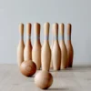 Wooden Story Wooden Bowling Set (ships In Approximately One Week) *New*