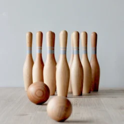 Wooden Story Wooden Bowling Set (ships In Approximately One Week) *New*