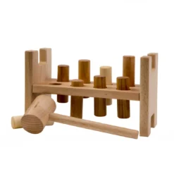 Wooden Story *New* Natural Pound-a-Peg (ships In Approximately One Week)