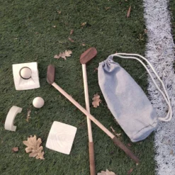 Beigebois Handmade Wooden Toddler Golf Set *New*
