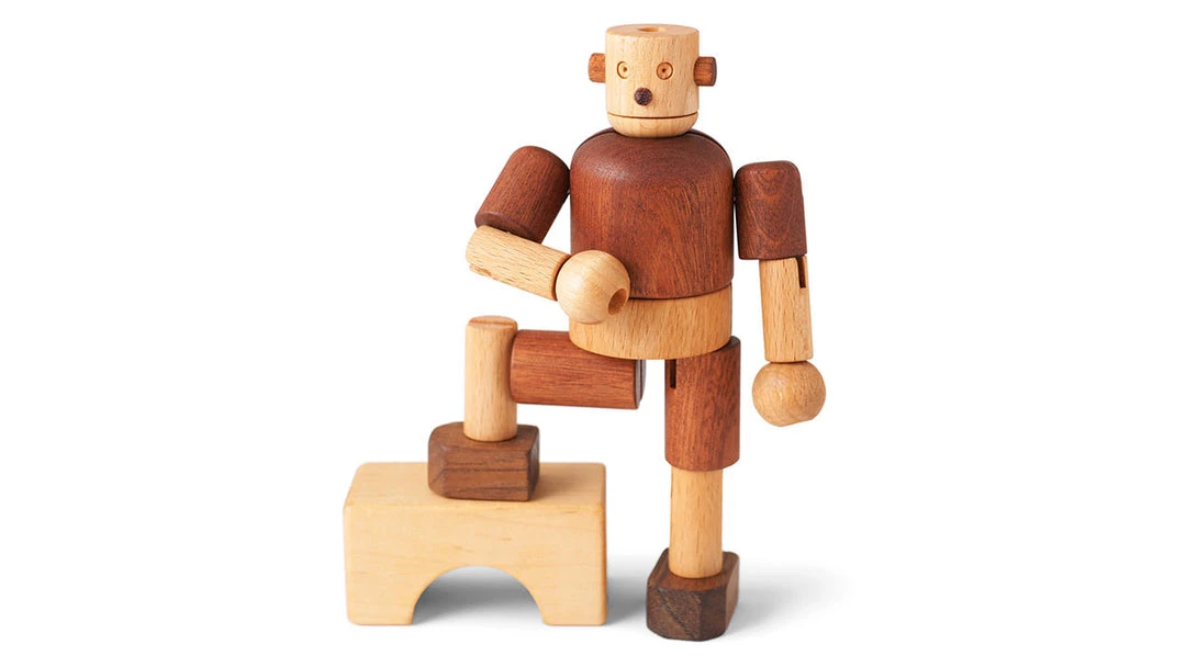 Vendor-unknown Wooden Robot *New* 5 Vendor-unknown Wooden Robot *New*