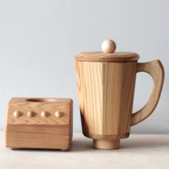 Vendor-unknown Handmade Wooden Blender Toy