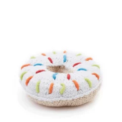 Pebble *New* Handmade Donut Rattle 8 Pebble *New* Handmade Donut Rattle