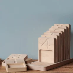 Vendor-unknown *New* Wooden Counting Trays - Made In USA