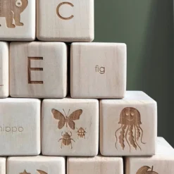 Sabo Concept *New* Alphabet Wooden Blocks