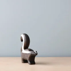 Forest Melody Handmade Wooden Skunk