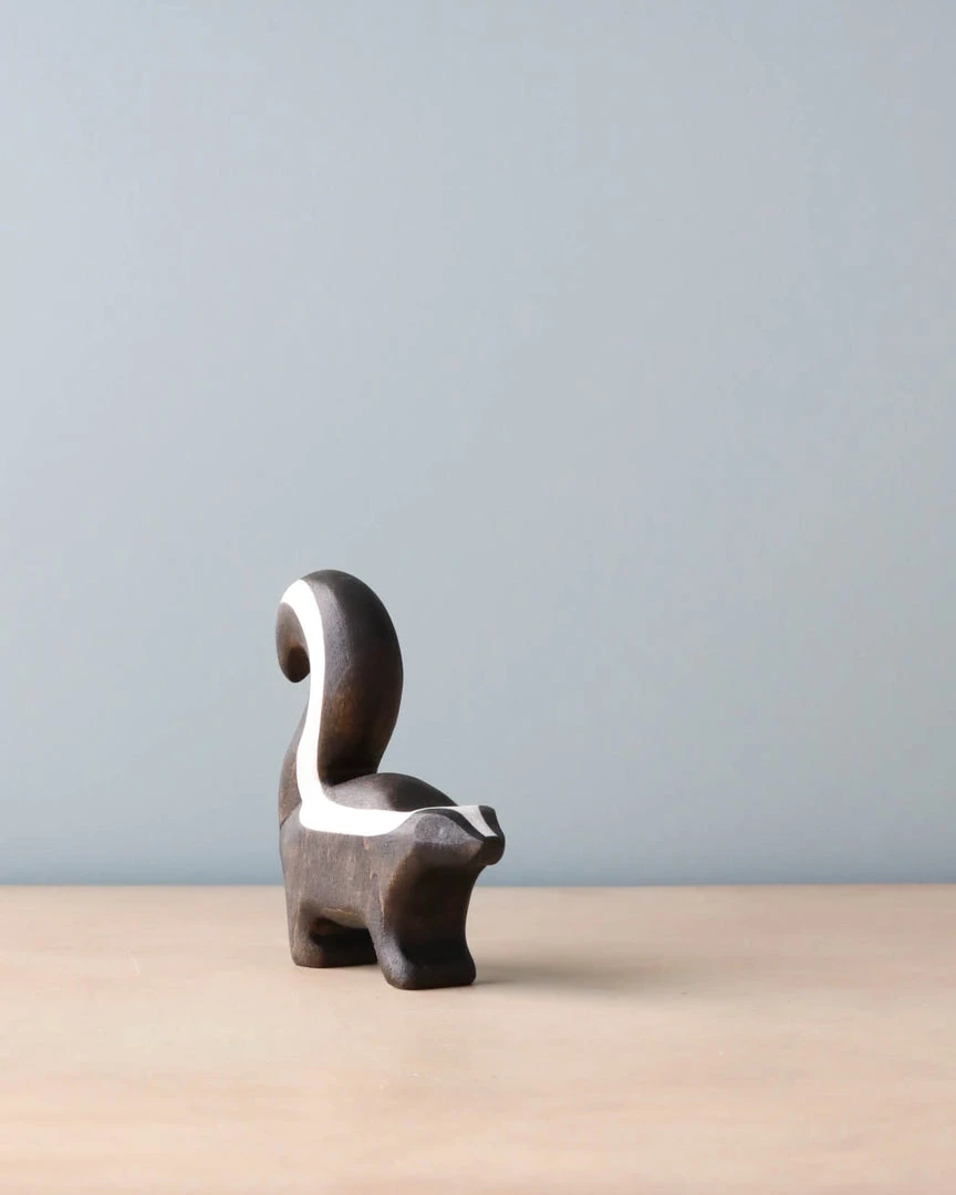 Forest Melody Handmade Wooden Skunk 4 Forest Melody Handmade Wooden Skunk