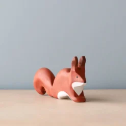 Forest Melody Handmade Wooden Squirrel *New*